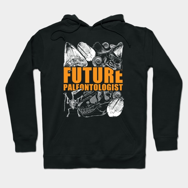 Paleontology tshirt - Future paleontologist gift idea Hoodie by Diggertees4u